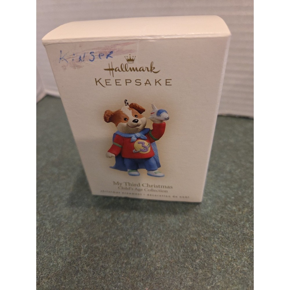 2006, CHILD'S THIRD CHRISTMAS, HALLMARK KEEPSAKE ORNAMENT